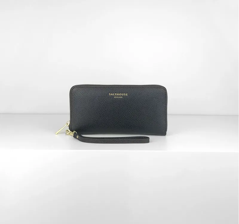Salthouse Valentina Zip Wallet - Black